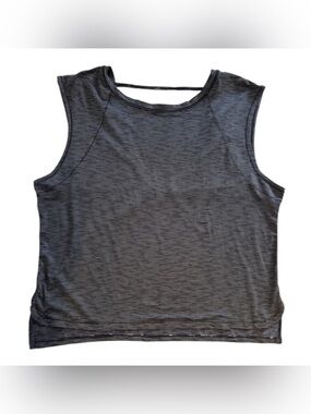 CLOUD 9 Sleeveless Athletic Workout Top U Back Crewneck Front | GUC